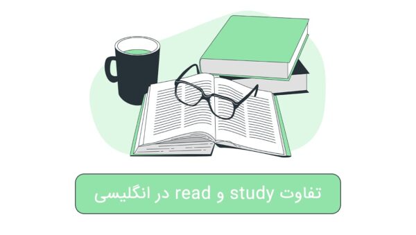 تفاوت study و read در انگلیسی